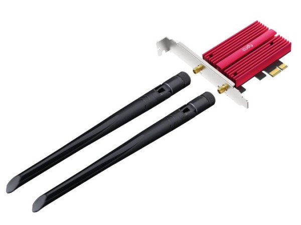 Cudy WE9300 BE9300 Wi-Fi 7 Bluetooth 5.4 PCI-E Adapter V1.0 - Slika 2