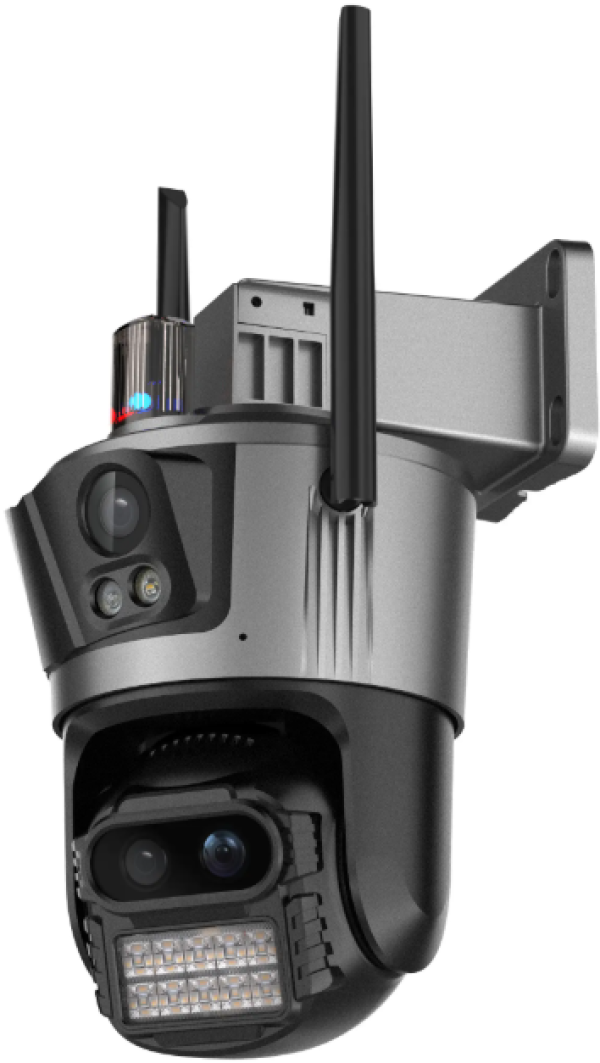 CAM-IP8MP-EP12-8X GMB kamera 12 mpix microSD iCSee xmeye pro app Zoom 8x, PTZ ip66, 3.6mm+3.6mm - Slika 2