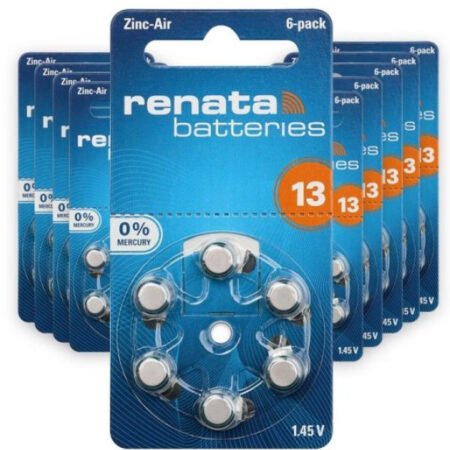 Renata baterija ZA13 1,45V Zink-Air baterija za SLUSNI APARAT,  Pakovanje 6kom