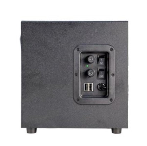 Microlab G101BT Aktivni zvucnici 2.1 11W (5W,2x3W) 3,5mm, SD, USB, FM, Bluetooth, daljinski, LED - Slika 4