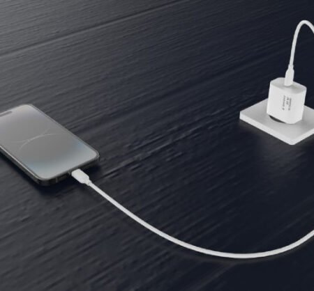 TA-UC-PD20-01-W Gembird USB Type-C 20W USB fast charger, white (alt. NPA-AC30)