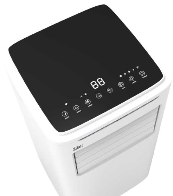Zilan ZLN1047 Pokretni klima ureðaj 9000Btu, 3u1, 1010W, WiFi - Slika 4