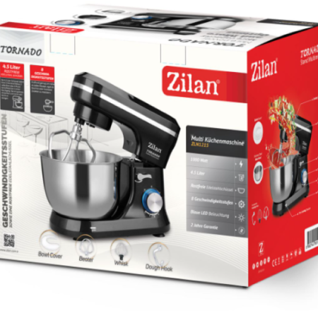 Zilan ZLN1215 Mikser sa posudom, 8 brzina+pulse, 4.5 lit.,1000w