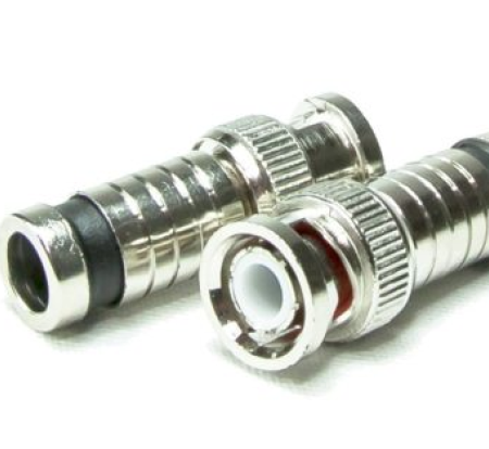 con Bnc kompresioni konektor  RG6 126