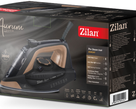 Zilan ZLN4247 Pegla na paru, 3000W, Aurum Touch - Pro Steam Iron