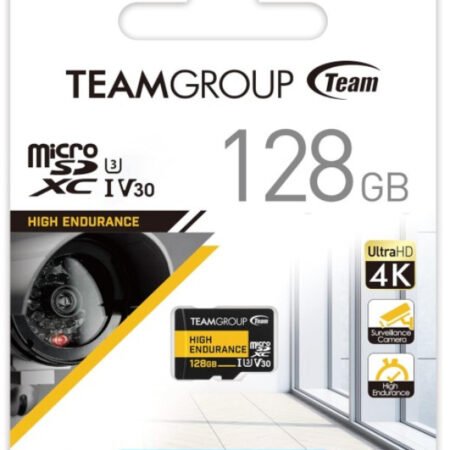 TeamGroup MICRO SDXC 128GB High Endurance UHS-I U3 V30,100/50MB/s, THUSDX128GIV3002 ZA VIDEO NADZOR!