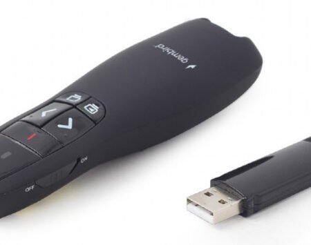 WP-L-12 Gembird Wireless prezenter, laser pointer