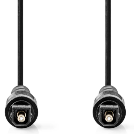 CAGL25000BK30 Optièki audio kabl, TosLink Muski-TosLink Muski, 3.00 m, Okrugli, PVC, Crni