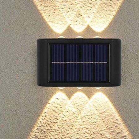 Nazidna solarna lampa YW13173-3253-2x3 3000K, IP44, 210x80x55 mm