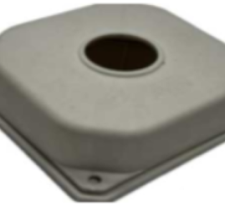 PVC dozna za kamere sa poklopcem (siva mat), 100x100x35