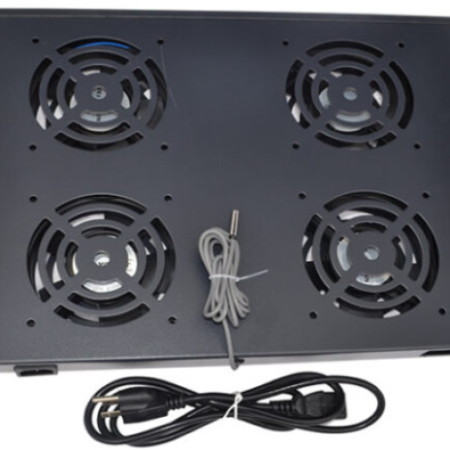 ExeLink Ventilator panel sa 4 ventilatora, kontrolerom temperature i kablom za napajanje