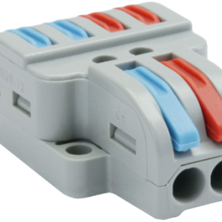 Bezvijacna spojnica vodova 2-4P 0.5-4mm2 klema