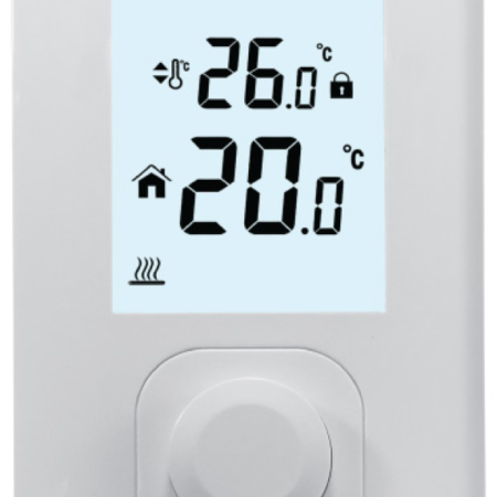 PROSTO Sobni zicni termostat sa okretnim dugmetom
