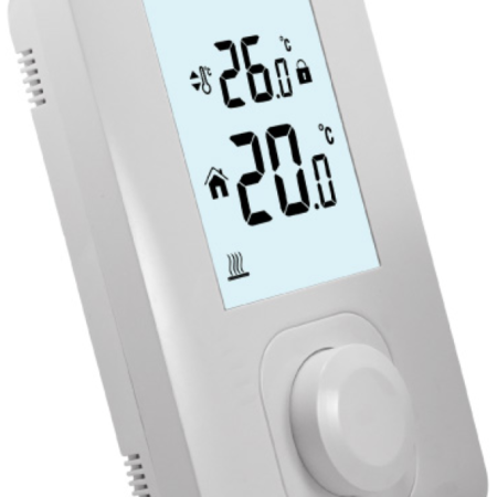 PROSTO Sobni zicni termostat sa okretnim dugmetom