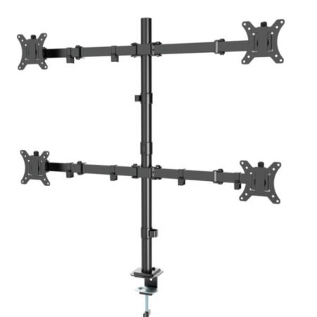 MA-D4-01 Gembird Podesivi stoni drzac za monitor sa cetri ruke,tilt,rotacija,okretanje,13-32 max10kg