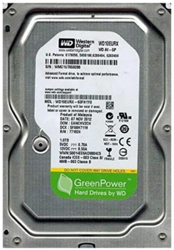 HDD 3.5 * 1TB SET USB 3.0 SATA eksterno kuciste + 1TB WD10EURX WD/ EE3-U3S-3 - Slika 4