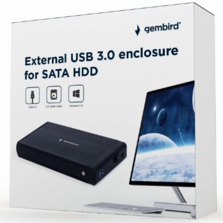 HDD 3.5 * 1TB SET USB 3.0 SATA eksterno kuciste + 1TB WD10EURX WD/ EE3-U3S-3