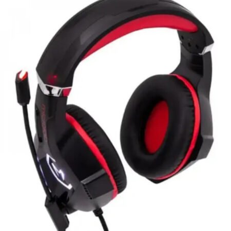Microlab G7 Gejmerske slusalice sa mikrofonom 40mm/32Ohm, color LED, 3.5mm + USB red/black