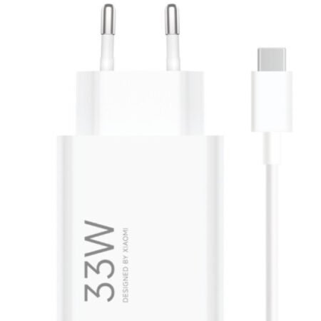Xiaomi 33W Charging Combo (Type-A) USB-A EU adapter+ kabl Tip-C punjac