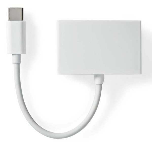 CCGB65900WT01 USB-C adapter 2.0 na 3,5mm ženski, 0,1m, Okrugli, Niklovani, ABS/PVC - Slika 3