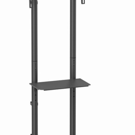 TVS-70T-01 Gembird Mobilni sto sa tockicima, tilt, 37-70, crne boje