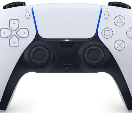 JPD-PS5 Grey-White PC/PS5 Gembird Bezicni gamepad sa vibracijom, zvucnik, 3,5mm, touchpad, trigger