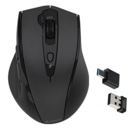 A4-G7-810 AIR2 bezicni opticki mis 2.4GHz, 125Hz/2000 Dpi, 111mm, USB+Type-C adapter