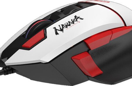 A4-W95 ULTRA NARAKA Bloody RGB Gejmerski mis, 2000Hz/100-20.000 DPI, White USB 135mm