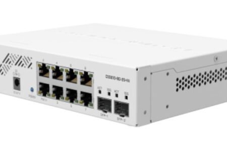 MikroTik CSS610-8G-2S+IN with SwitchOS