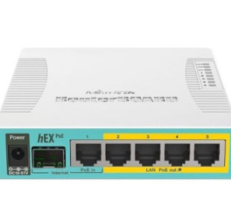 MikroTik RouterBOARD RB960PGS hEX PoE (5x GE, SFP)