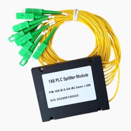 ABS PLC Splitter ExeLink 1 x 8 Optic Splitters SC/APC