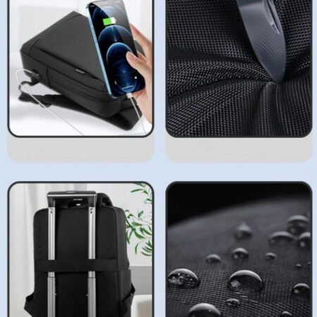 NCC-15-KLB021 Gembird Ranac za laptop 15,6inc 45x28x15cm USB konektor, 600g