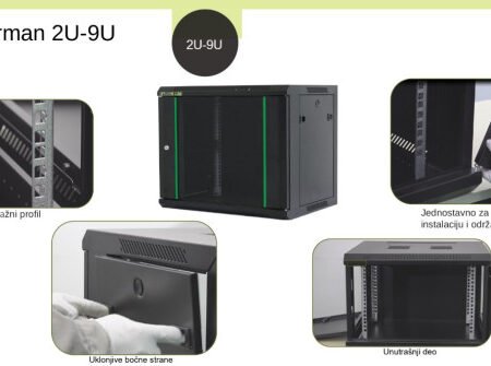 SLT Rek orman 6U 600x450 19 inca