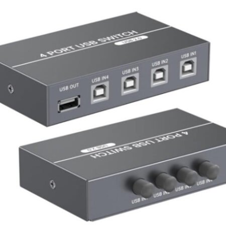 USB 4porz switch 2.0 Hi-Speed KT-USW4