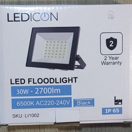 LED REFLEKTOR 30W 2700lm 6500K IP65 LI1002