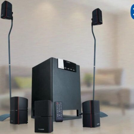 Microlab X15BT Aktivni drveni zvucnici 5.1 sistem 170W RMS (90W+2*16W) 3,5mm, Bluetooth, optical,mic