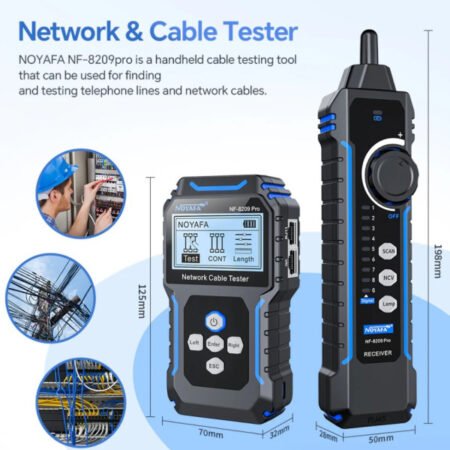 NOYAFA NF-8209 PRO Multifunkcionalni tester mreznih kablova