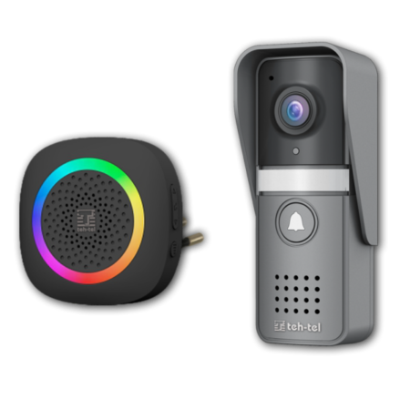 Bežièno video zvono za vrata T-IP PRO