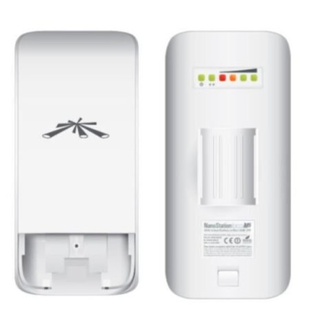 Ubiquiti NanoStation Loco M2, outdoor 2.4GHz MIMO, 2x 8dBi, AirMax