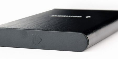 EE2-U3S-6 Gembird USB 3.1 Externo kuciste za 2.5 SATA hard diskove, Type-C, bruseni aluminium,crno A