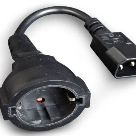 PC-SFC14M-01 Gembird C14 UPS muški na Suko zenski, 15cm (alt. EG-PSU3-01)