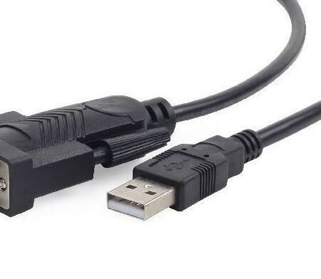 UAS-DB9M-02 Gembird USB to DB9M serial port converter kabl black 1.5m