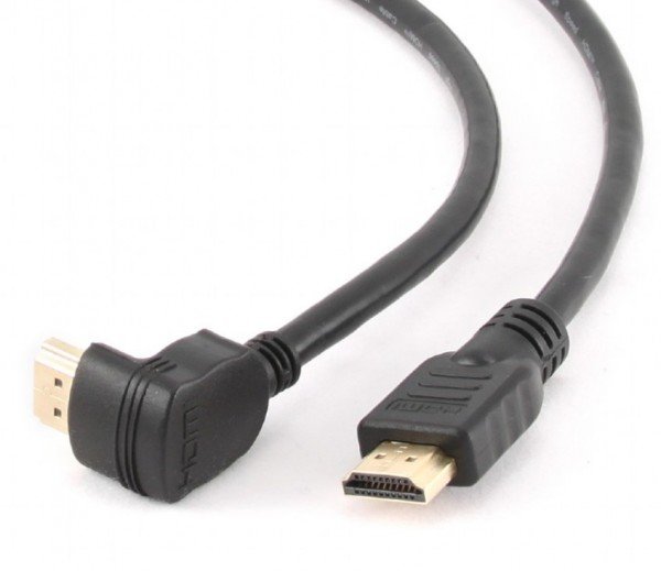 CC-HDMI490-10 Gembird HDMI kabl 4K UHD, Ethernet, konektor pod uglom 90 stepeni 3m A - Slika 2
