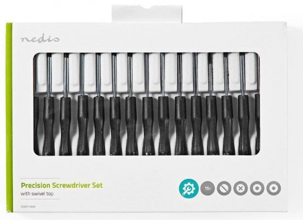 SDAS110VA * Precizni set odvijaca 3x PH / 4x Flat / 4x Hex / 4x Tx (15kom)