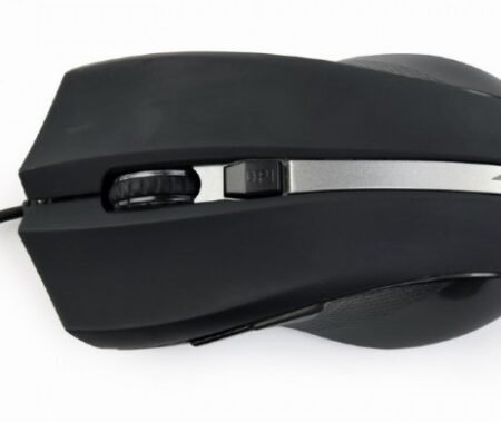 MUS-GU-02 Gembird G-laser mis USB 800-2400Dpi black, 118mm fok
