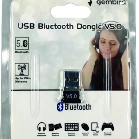 BTD-MINI8 ** Gembird USB2.0/3.0  Bluetooth dongle v5.0, 2.4Ghz 3MB/s(24Mbps) 8dBm 20m BR8651(399)