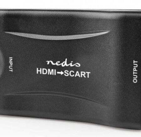VCON3461BK HDMI ulaz na SCART izlaz jednosmerni, 1080p, 1.2 Gbps, Black
