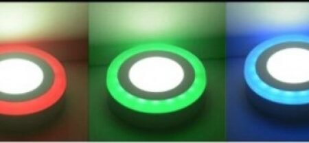 LED RGB okrugli nadgradni panel MP18NO-WRGB 18W+6W, 6500K + daljinski