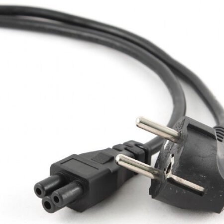 PC-186-ML12-1M Gembird Detelina C5 napojni kabl za notebook, VDE certifikat 1m