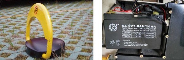 SMART-PARKING-LOCK-EF-PL210 Gembird Automatska parking rampa, barijera za parking mesto + daljinski